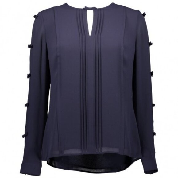 "BNWT Ted Baker London Huda Open Sleeve Bow Detail Blouse - Picture 3 of 16